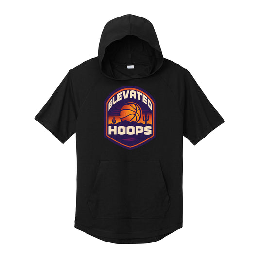 Elevated Hoops Performance Hooded Short Sleeve Tee