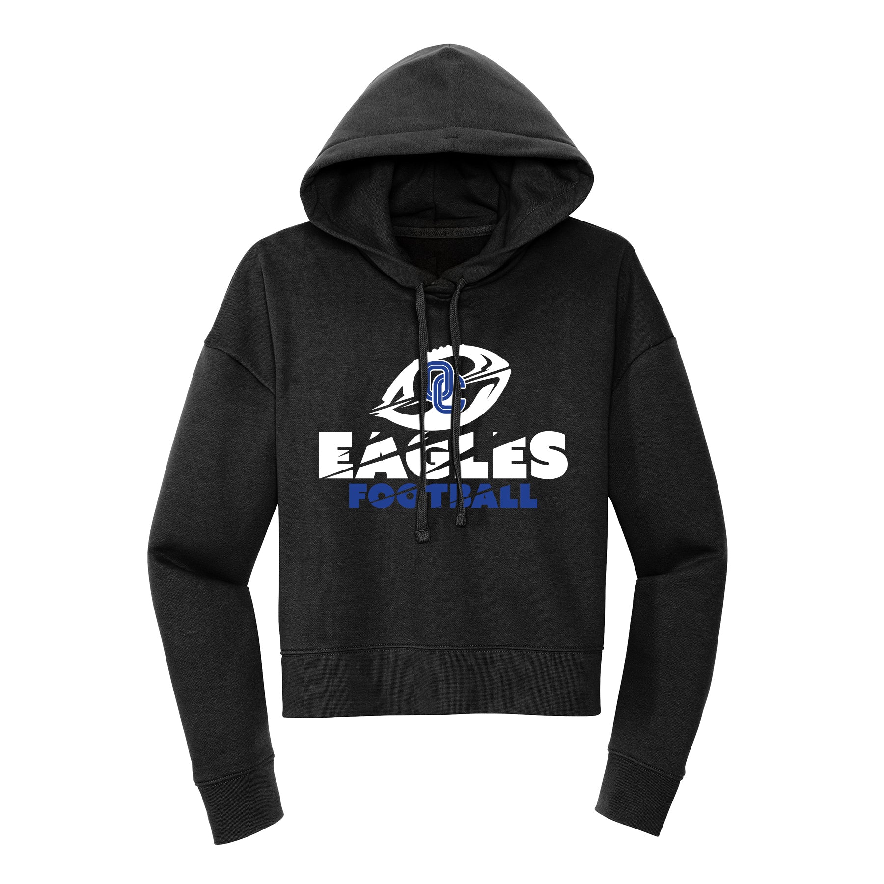 Eagles Ball Cropped Hoodie