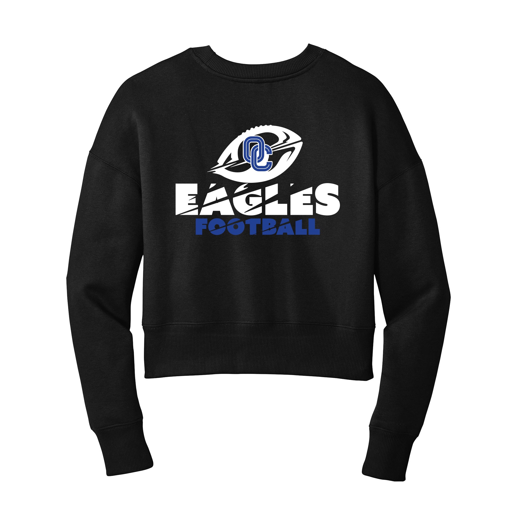 Eagles Ball Cropped Crewneck Sweatshirt