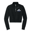 Eagles Ball Cropped 1/4 Zip Fleece