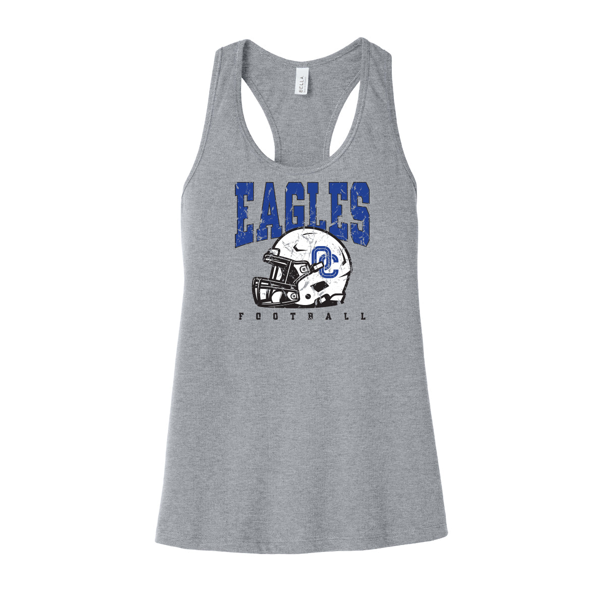 Eagles Helmet Racerback Tank
