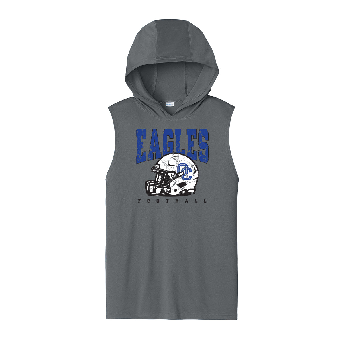Eagles Helmet Unisex Dri Fit Hooded Tank
