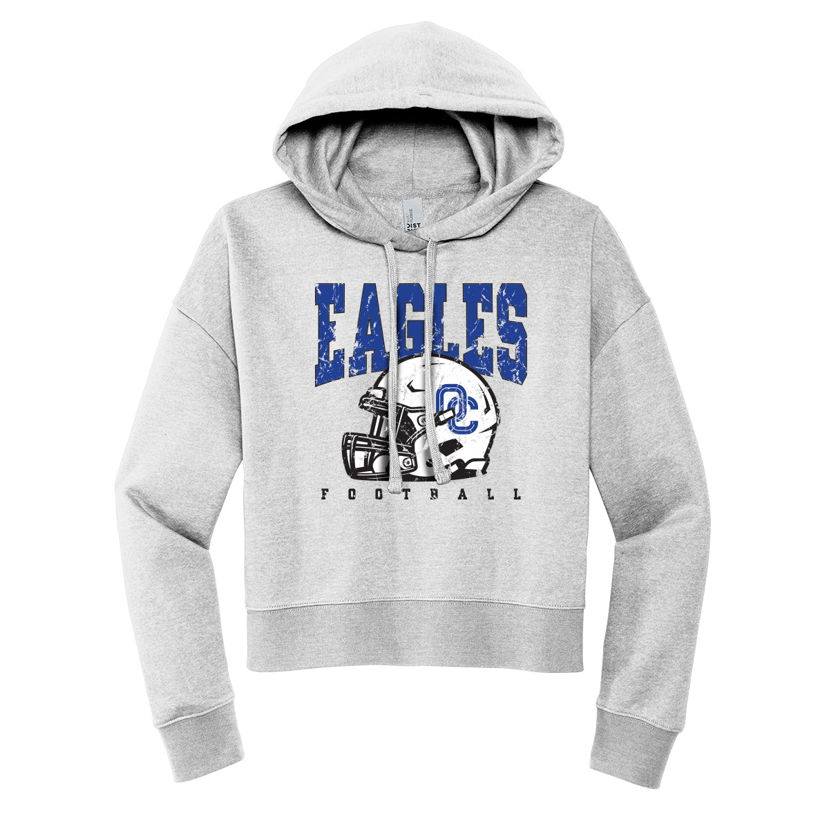 Eagles Helmet Cropped Hoodie