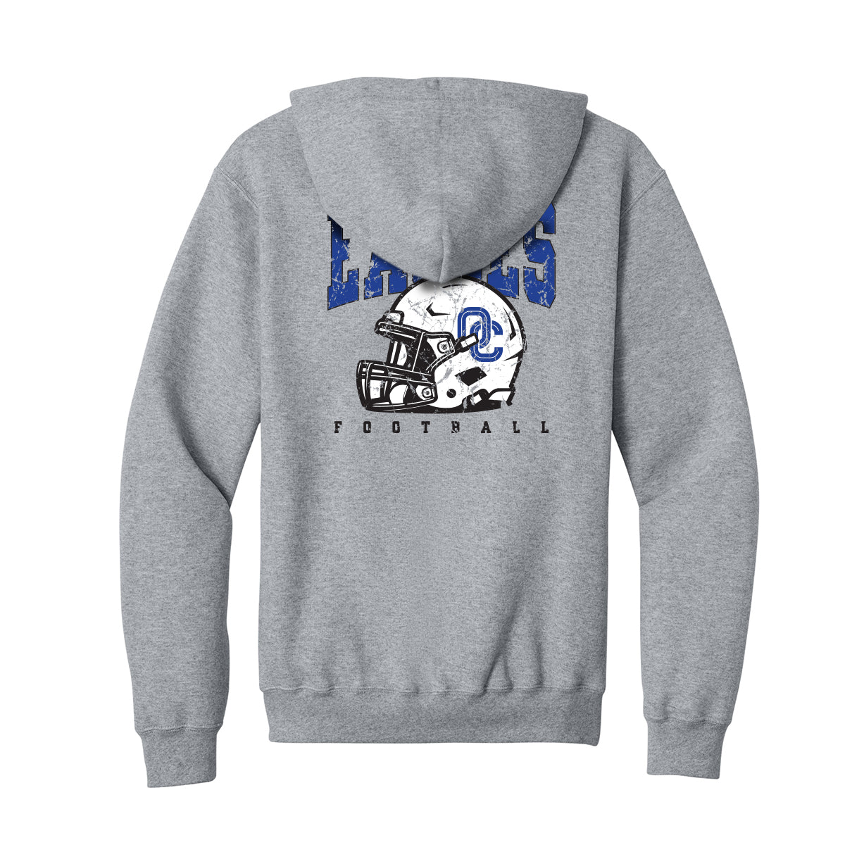 Eagles Helmet Full Zip Sweatshirt