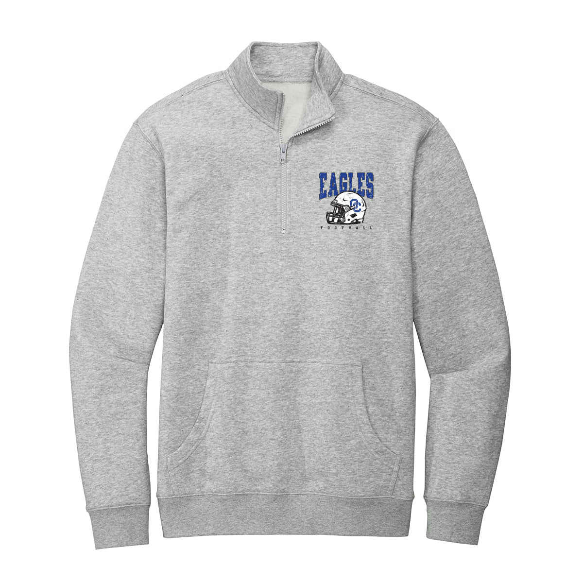 Eagles Helmet 1/4 Zip Fleece