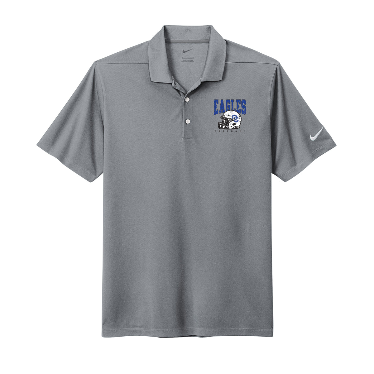 Eagles Helmet Nike Polo