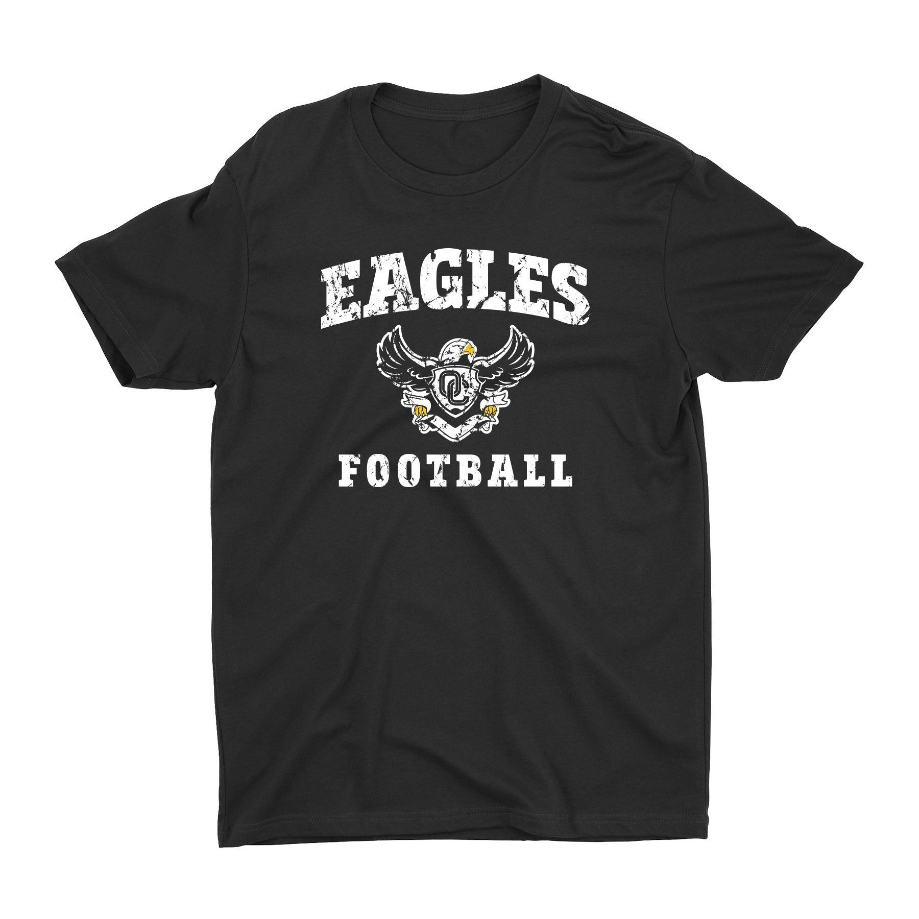 Eagles Football Distressed Unisex Tee