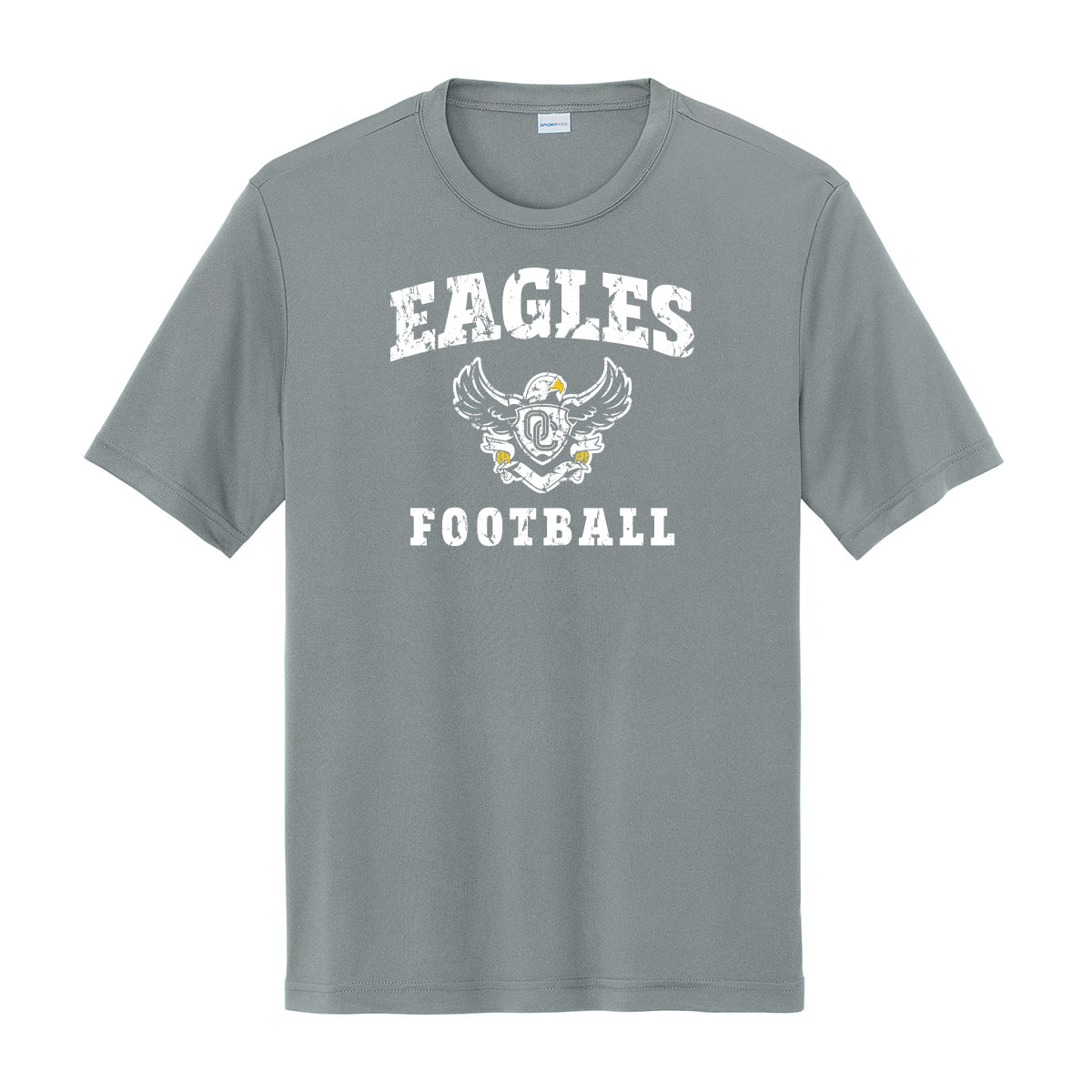 Eagles Football Distressed Dri Fit Tee