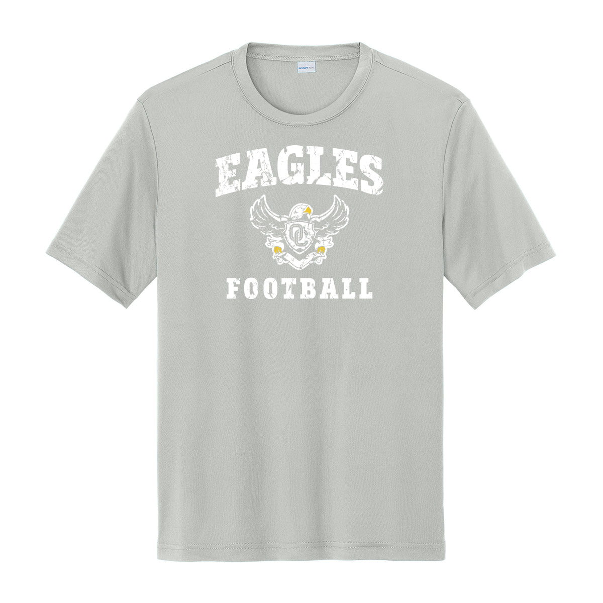 Eagles Football Distressed Dri Fit Tee