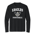 Eagles Football Distressed Unisex Long Sleeve Tee