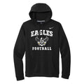 Eagles Football Distressed Nike Hoodie