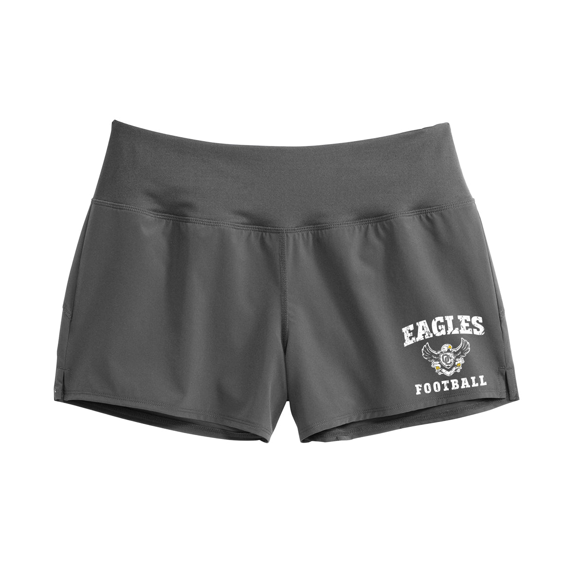 Eagles Football Distressed Women's Shorts
