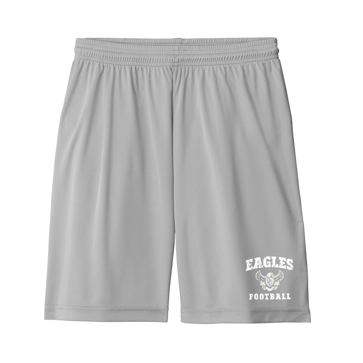 Eagles Football Distressed Shorts