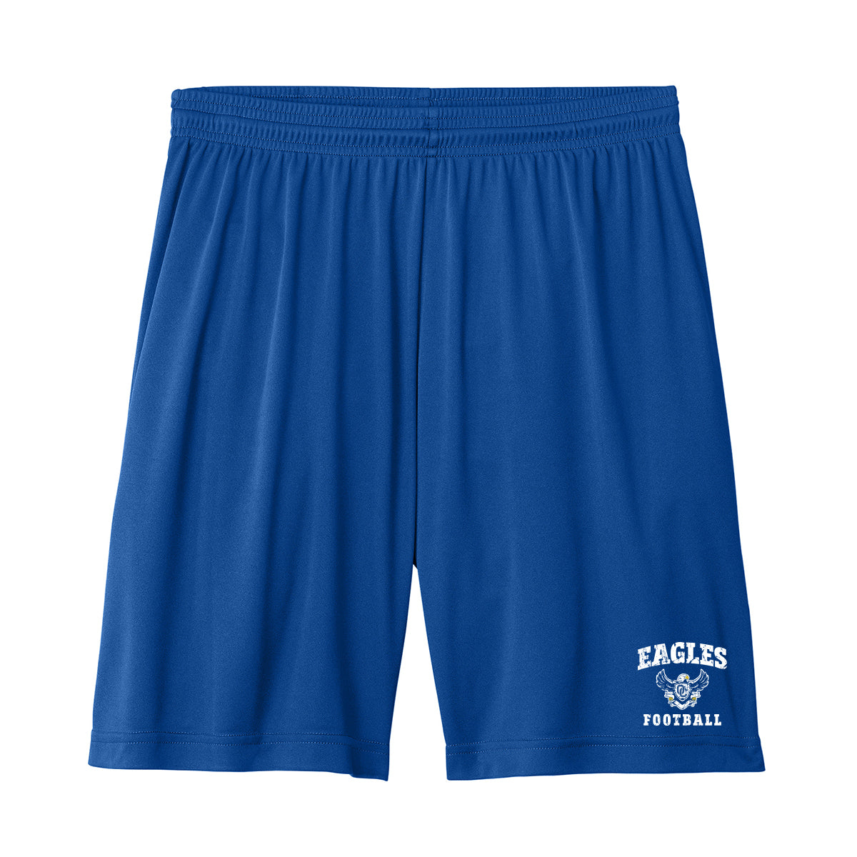 Eagles Football Distressed Shorts