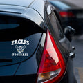 Eagles Football Distressed Sticker
