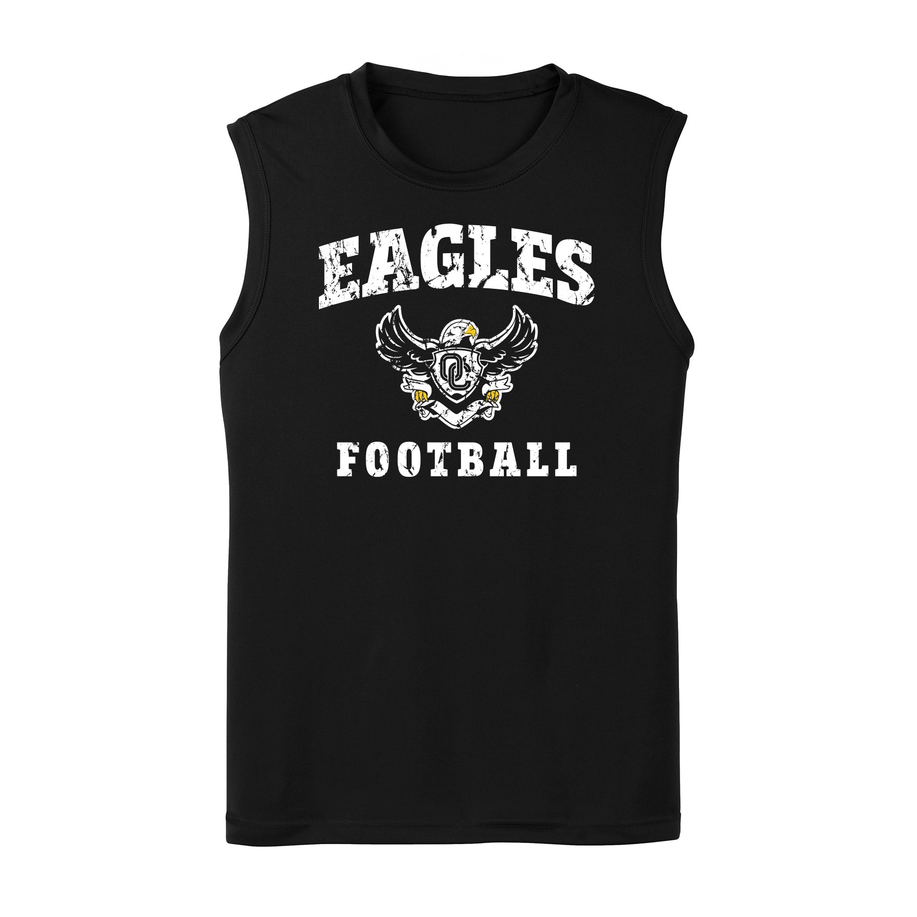 Eagles Football Distressed Unisex Tank
