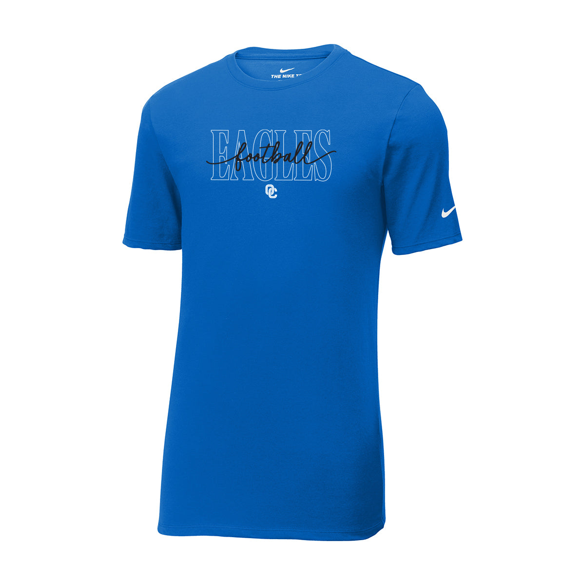 OC Eagles Football Script Nike Dri-Fit Tee