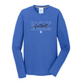 OC Eagles Football Script Unisex Long Sleeve Tee