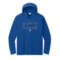 OC Eagles Football Script Performance Hooded Long Sleeve Tee