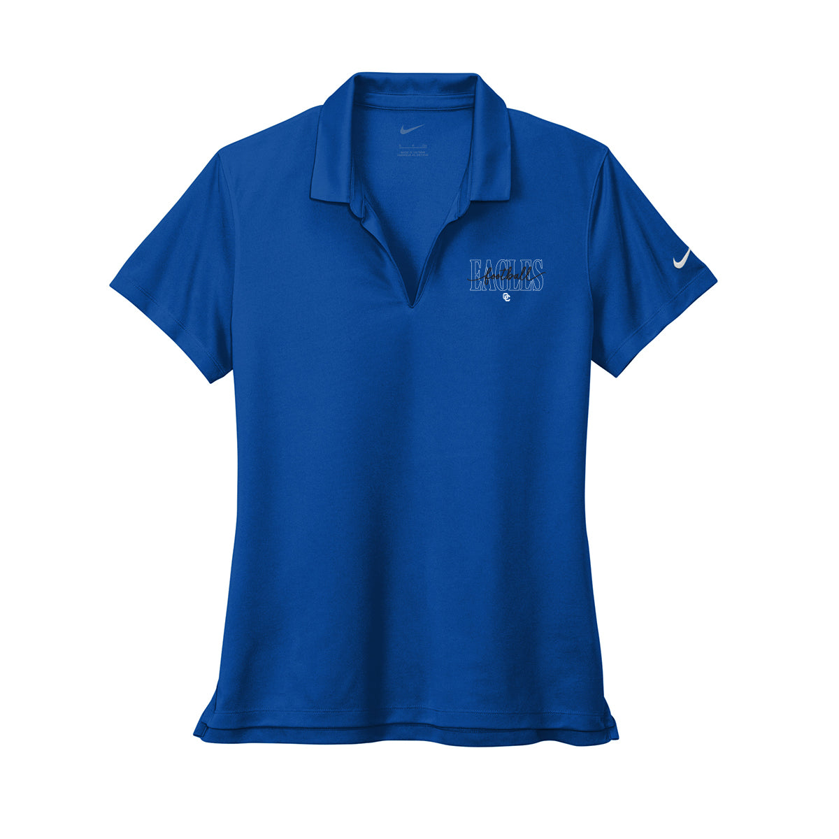 OC Eagles Football Script Womens Nike Polo