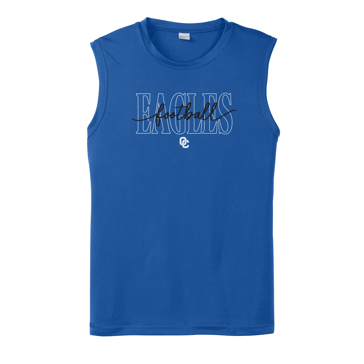 OC Eagles Football Script Unisex Tank