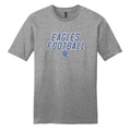 Eagles Football Stacked Unisex Tee