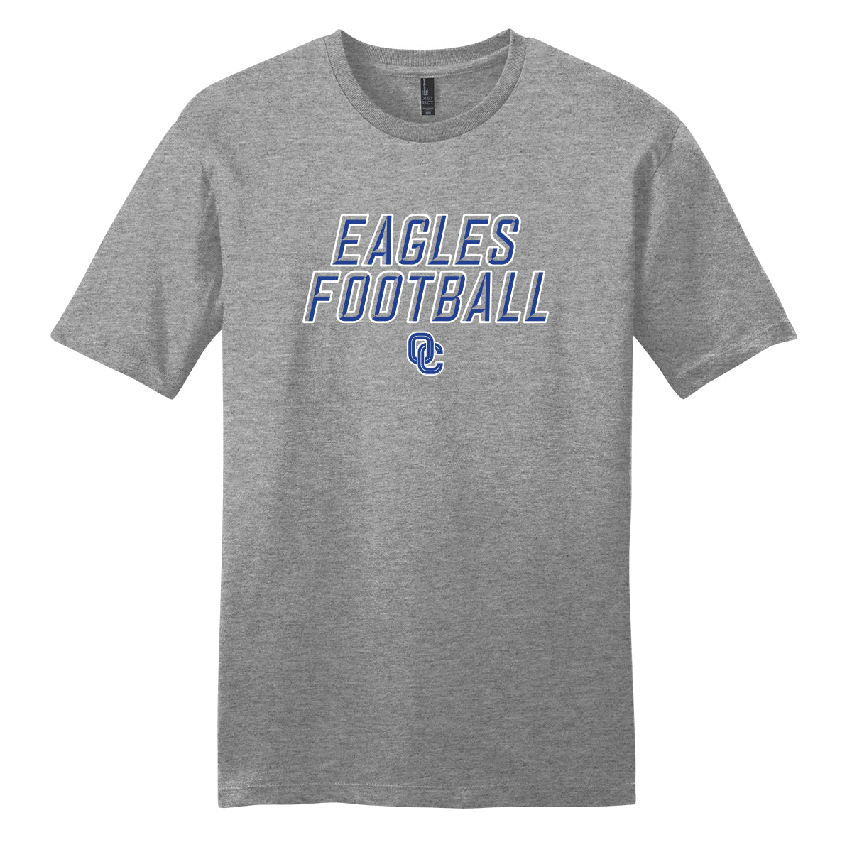 Eagles Football Stacked Unisex Tee