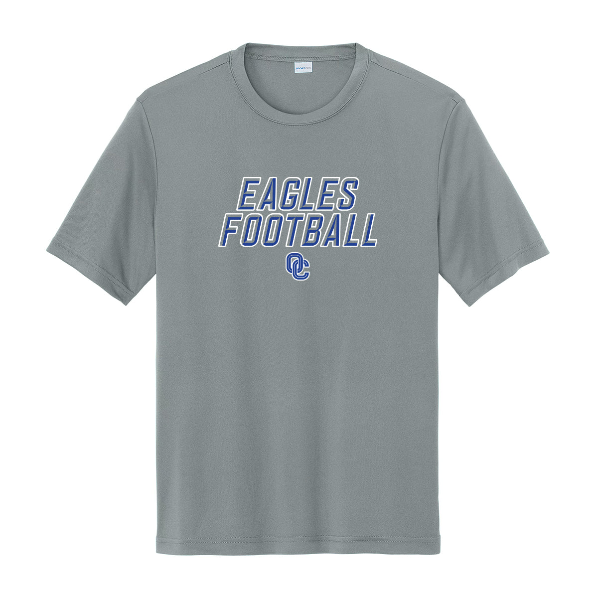 Eagles Football Stacked Dri Fit Tee