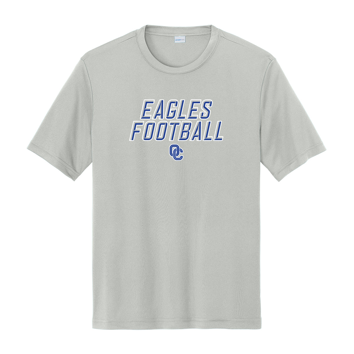 Eagles Football Stacked Dri Fit Tee
