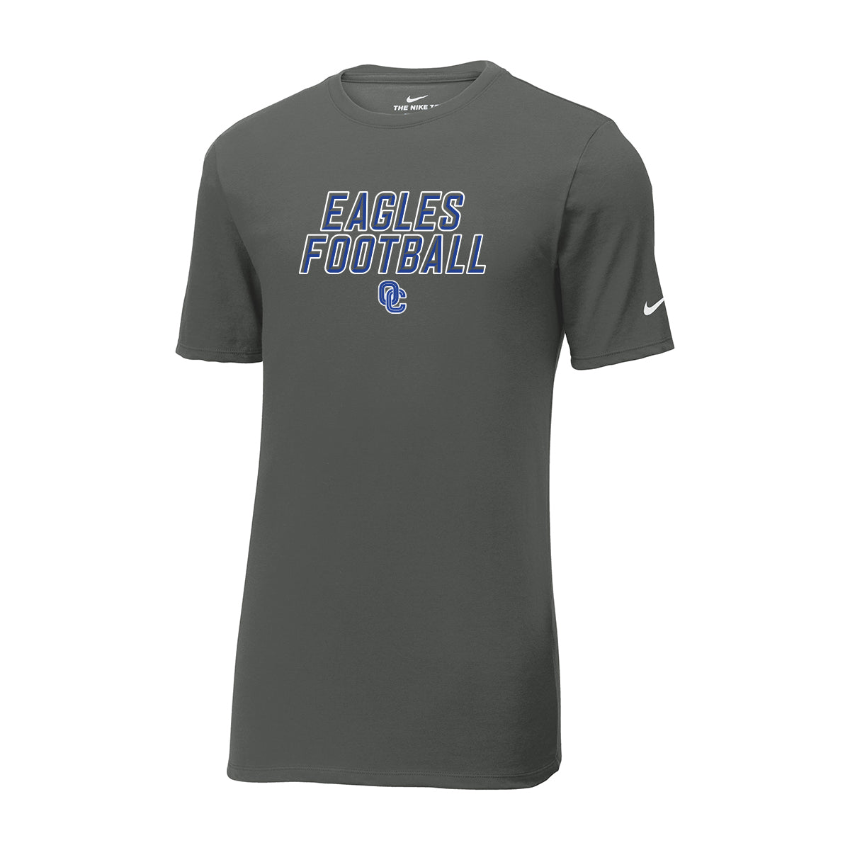 Eagles Football Stacked Nike Dri-Fit Tee