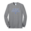 Eagles Football Stacked Unisex Long Sleeve Tee