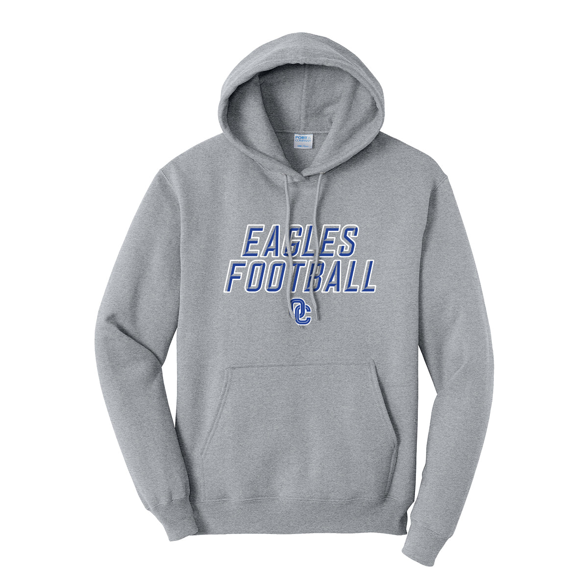Eagles Football Stacked Hoodie