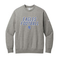 Eagles Football Stacked Nike Crewneck Sweatshirt