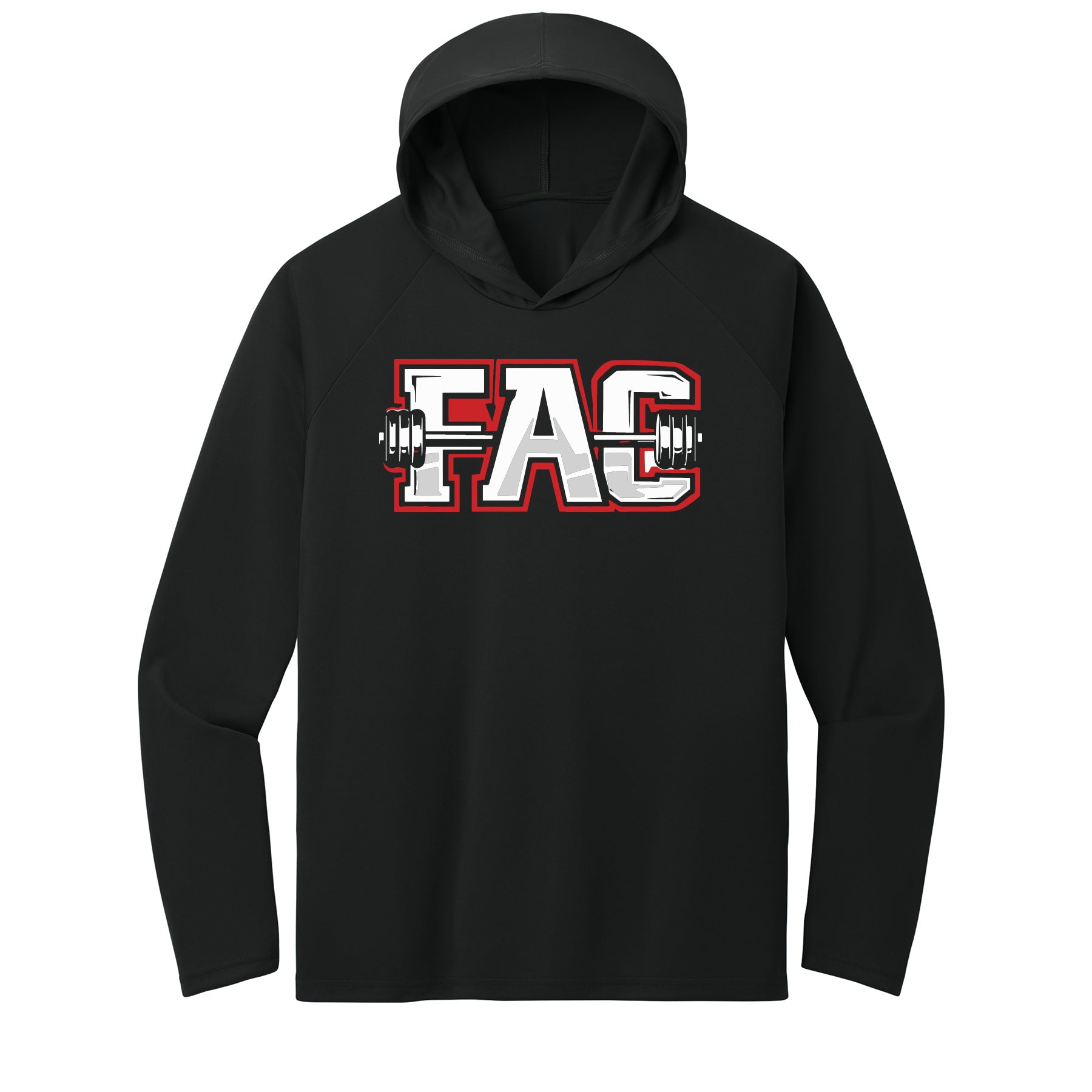 FAC Weight Performance Hooded Long Sleeve Tee