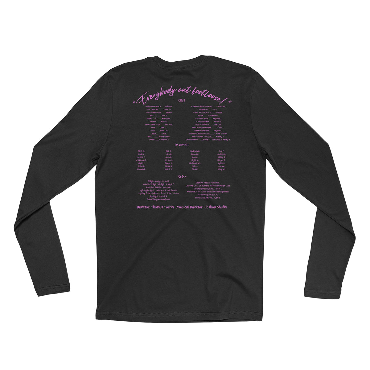 Liberty Spotlight Theatre- Footloose Unisex Long Sleeve Tee