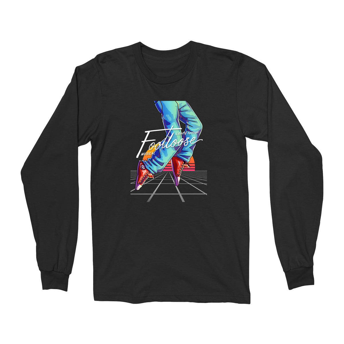 Liberty Spotlight Theatre- Footloose Unisex Long Sleeve Tee