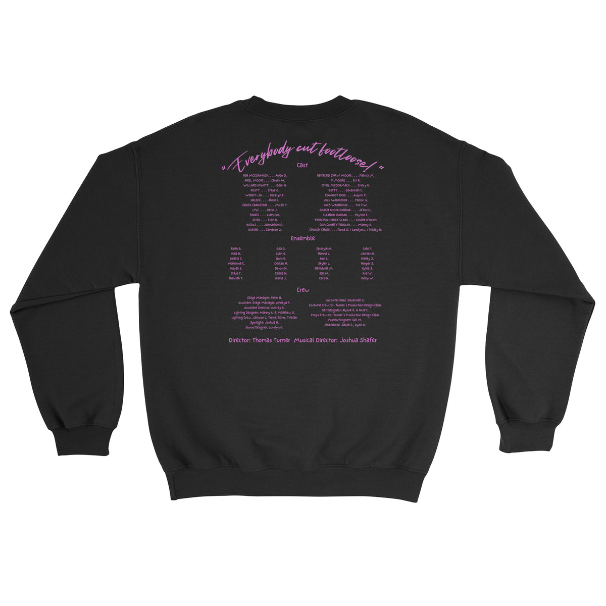 Liberty Spotlight Theatre- Footloose Unisex Crewneck Sweatshirt
