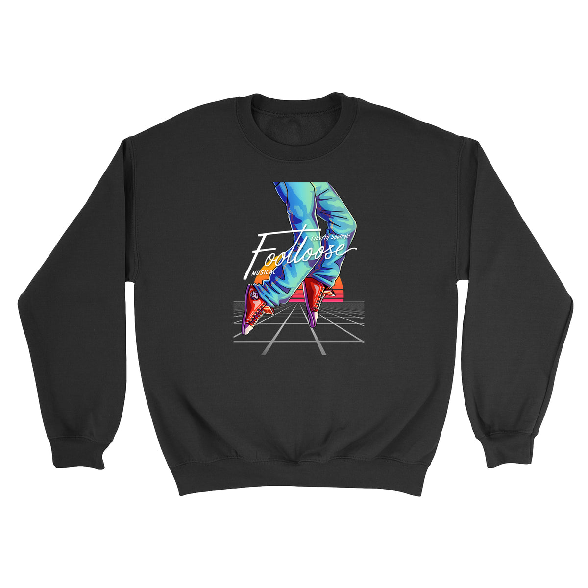 Liberty Spotlight Theatre- Footloose Unisex Crewneck Sweatshirt