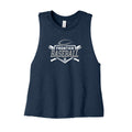 Frontier Elementary Baseball Cropped Racerback Tank