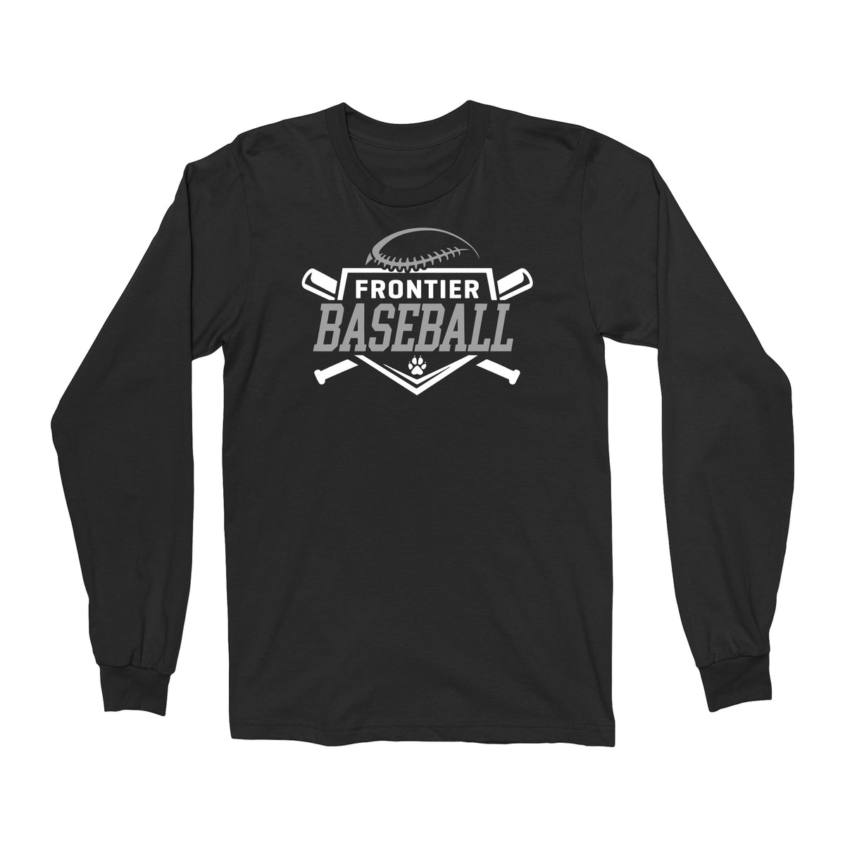 Frontier Elementary Baseball Unisex Long Sleeve Tee