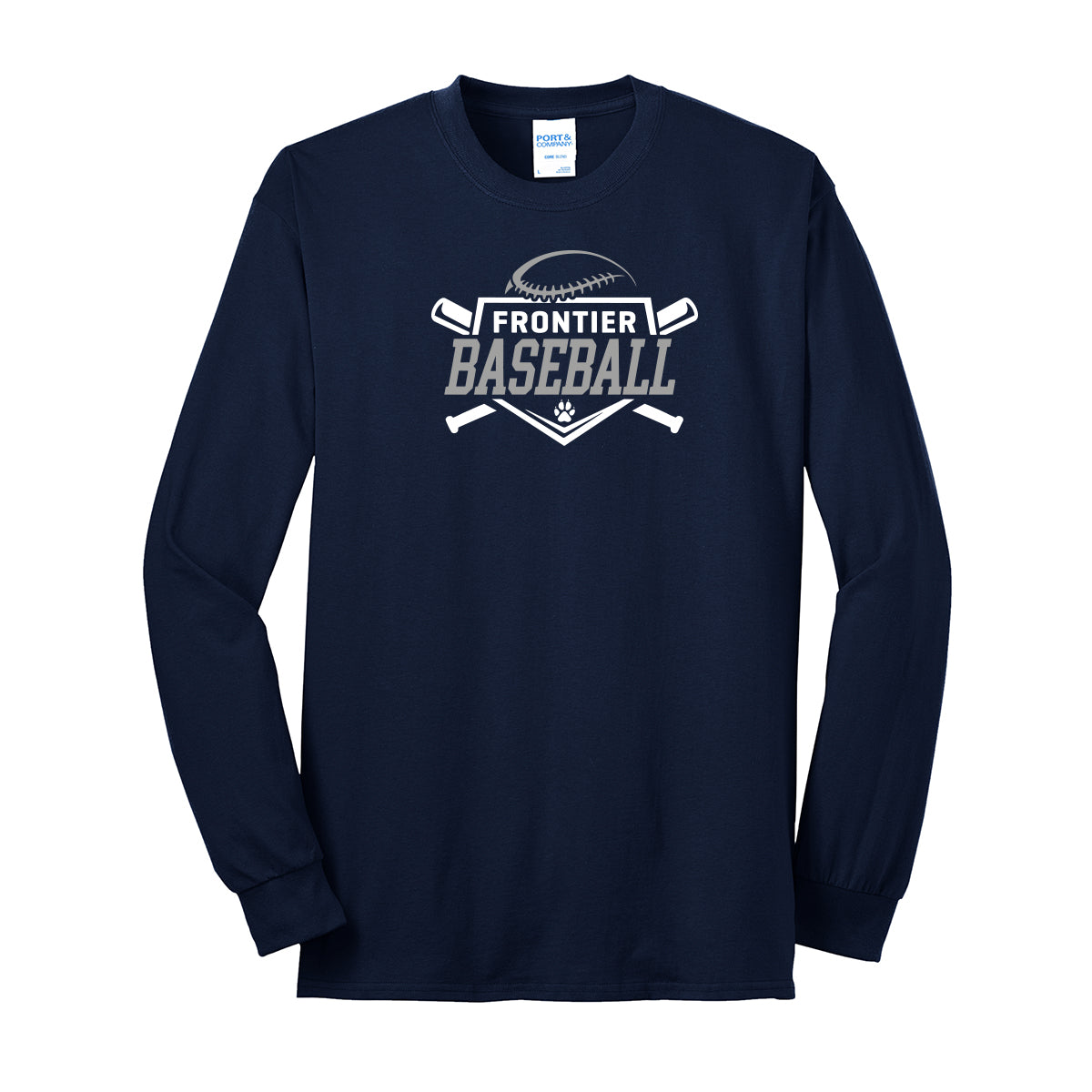 Frontier Elementary Baseball Unisex Long Sleeve Tee
