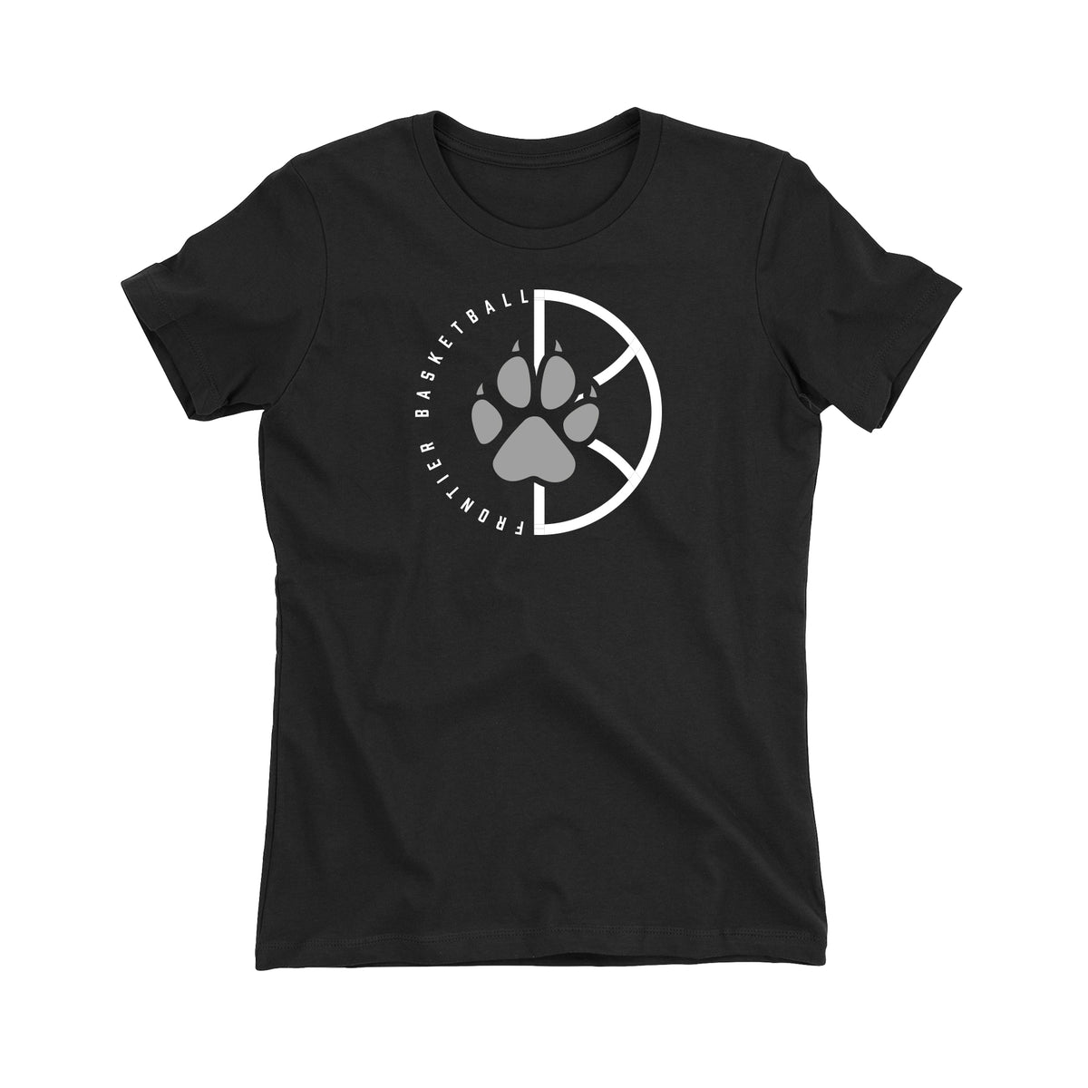 Frontier Elementary Basketball Women's Fitted Tee