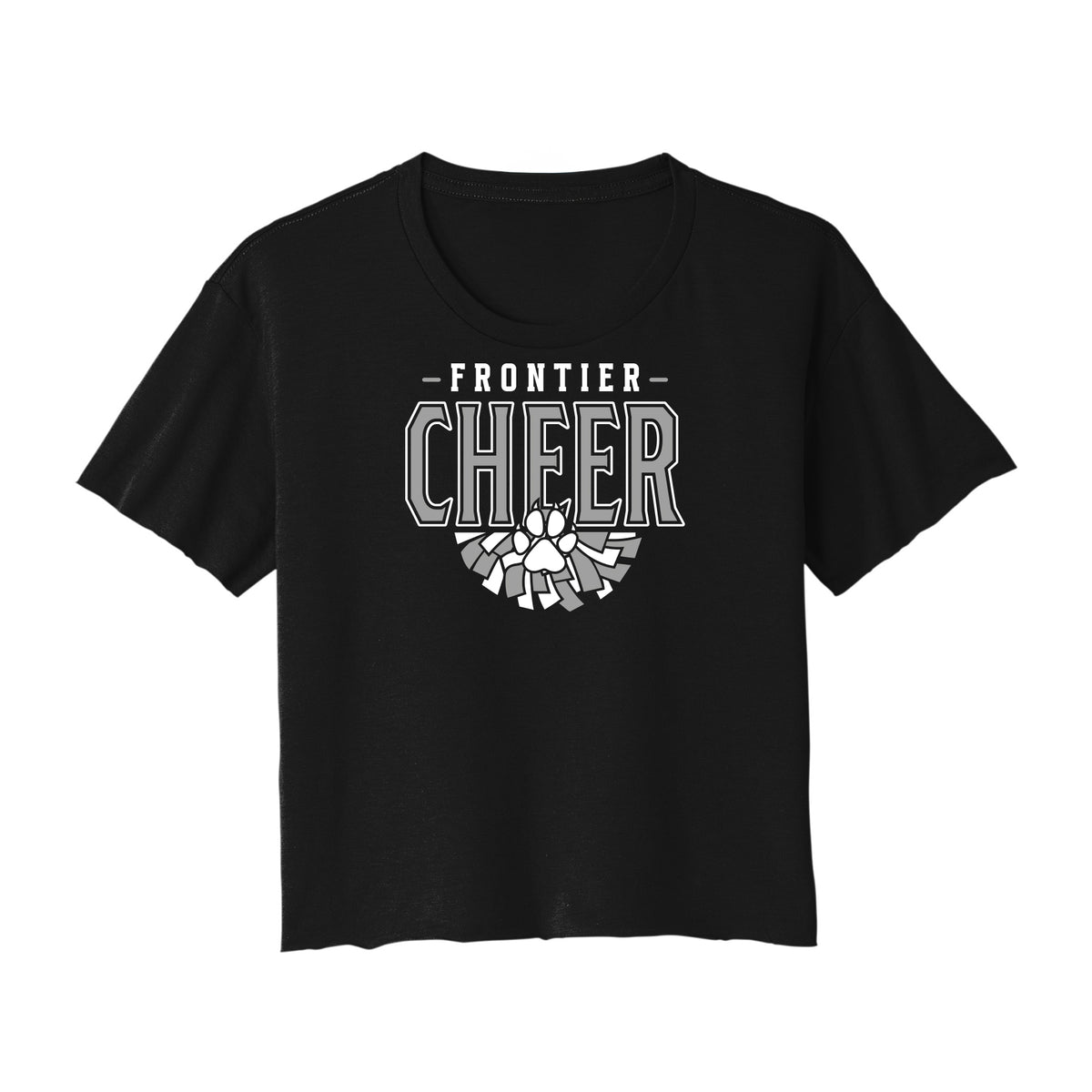 Frontier Elementary Cheer Cropped Tee