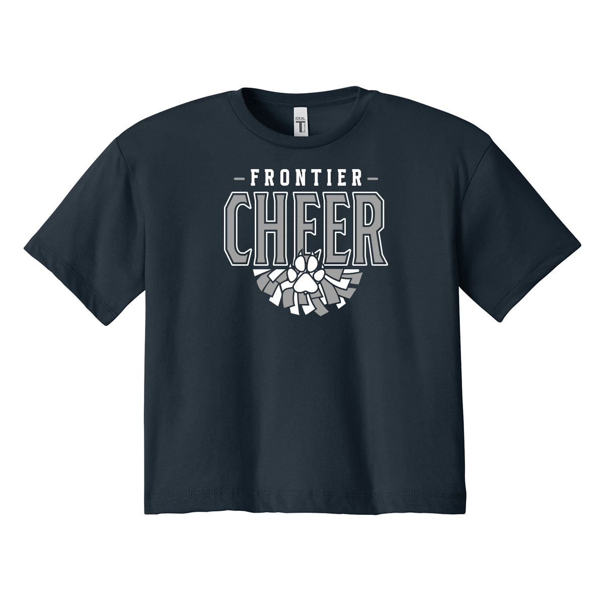 Frontier Elementary Cheer Cropped Tee