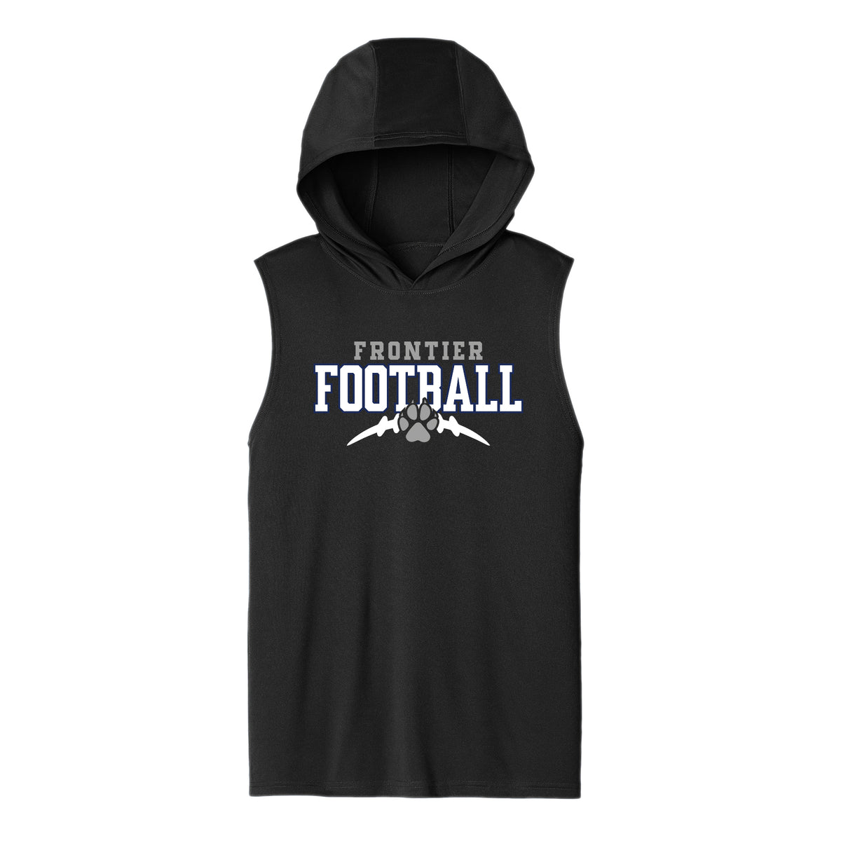 Frontier Elementary Football Unisex Dri Fit Hooded Tank