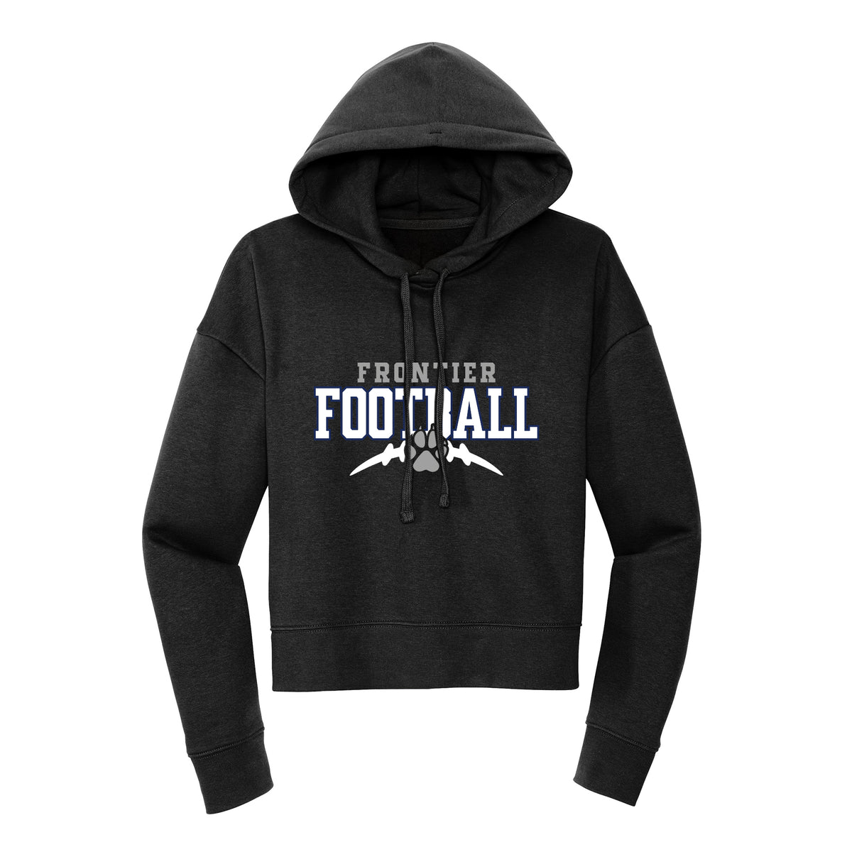 Frontier Elementary Football Cropped Hoodie