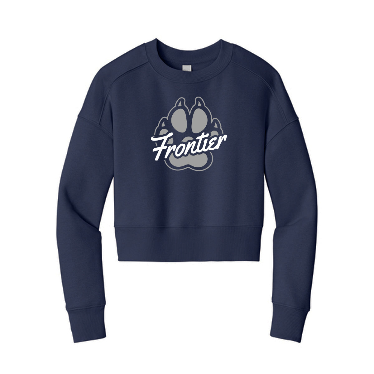 Frontier Paw Cropped Crewneck Sweatshirt