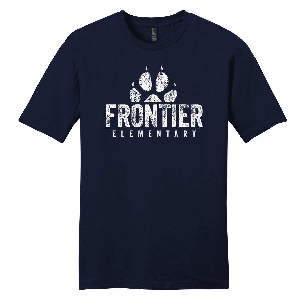 Distressed Frontier Elementary Unisex Tee