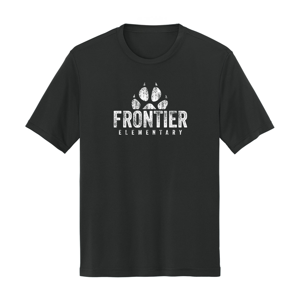 Distressed Frontier Elementary Dri Fit Tee