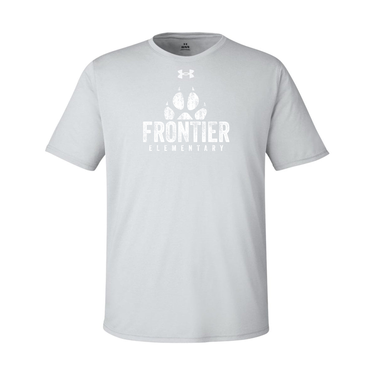 Distressed Frontier Elementary Under Armour Tee